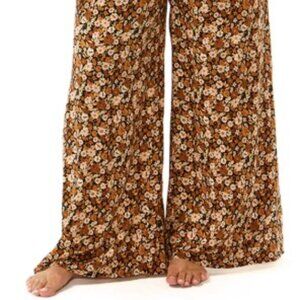 Floral Wide-Leg Pants Vero Cloutier